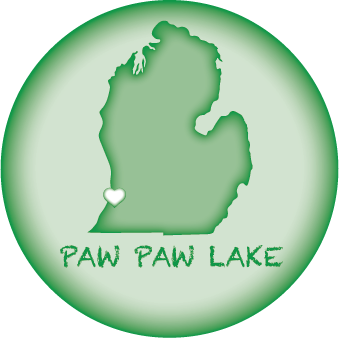 PAW PAW LAKE | MICHIGAN | 2.25" BUTTON MAGNET