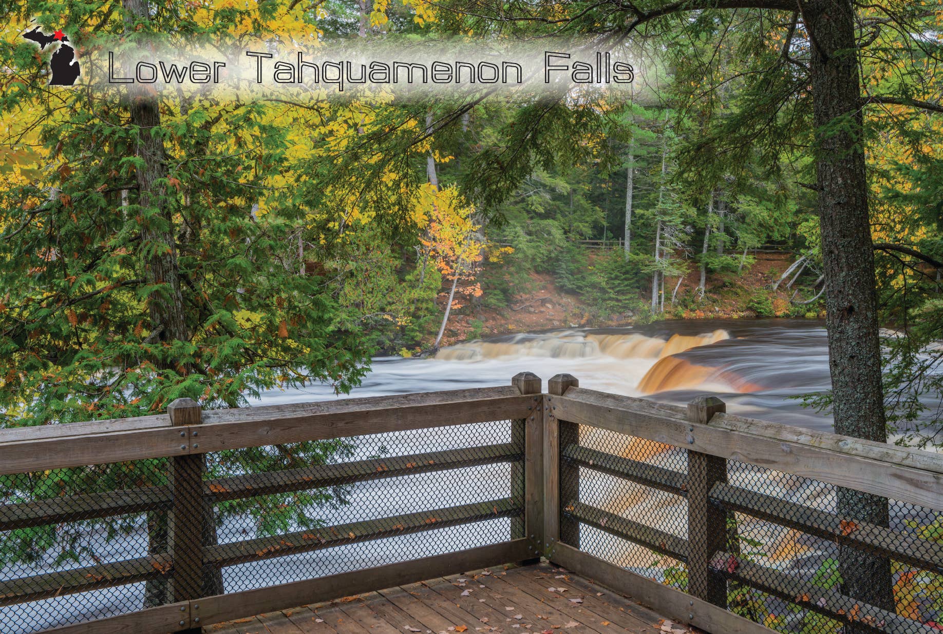Image of Tahquamenon Falls | Postcard
