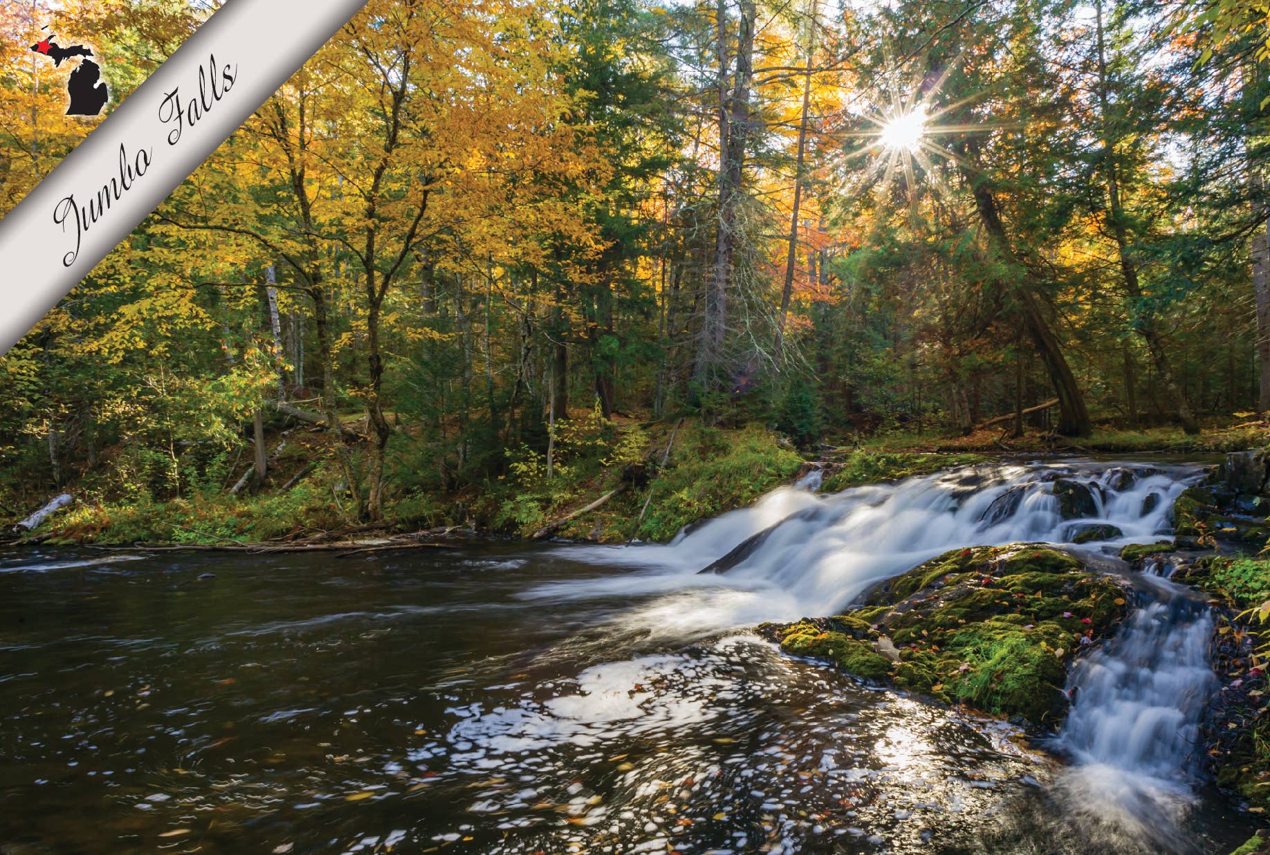 Jumbo Falls | Postcard