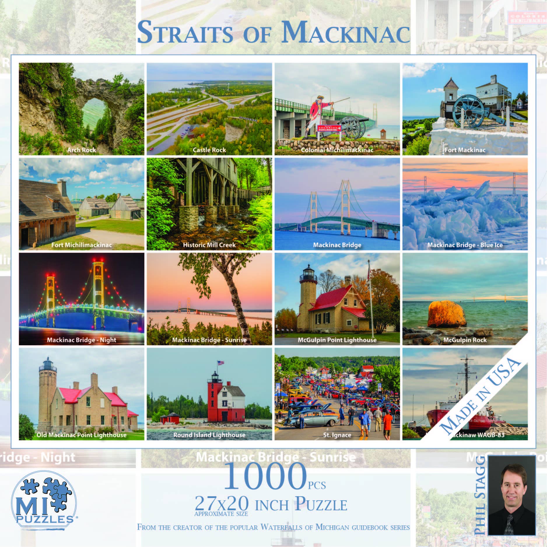 STRAITS OF MACKINAC - 1000 Piece Puzzle
