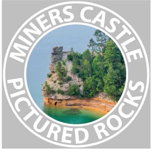 Image of MINERS CASTLE Sticker - 3 1/4