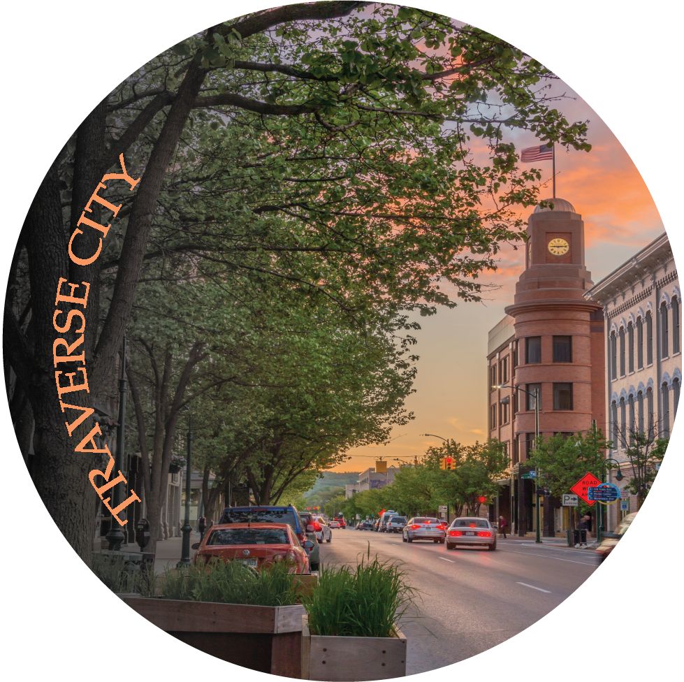 Image of TRAVERSE CITY - FLEXIBLE MAGNET