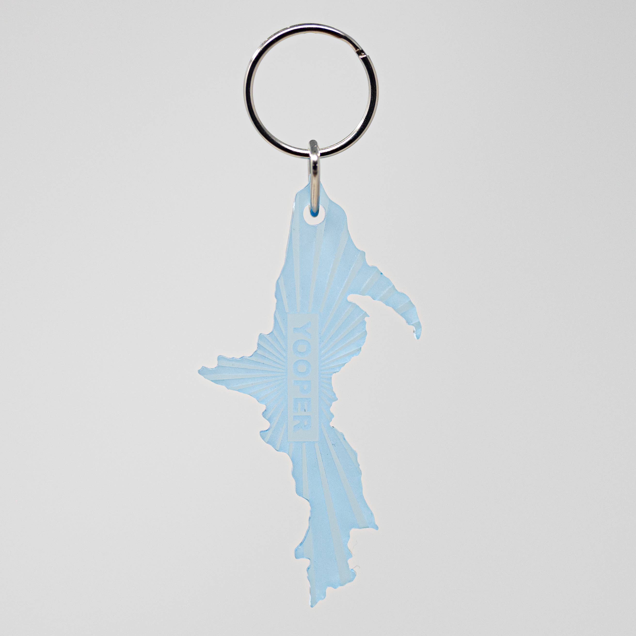 Image of Yooper - Acrylic Keychain - Perfect for Michigan's UP Family