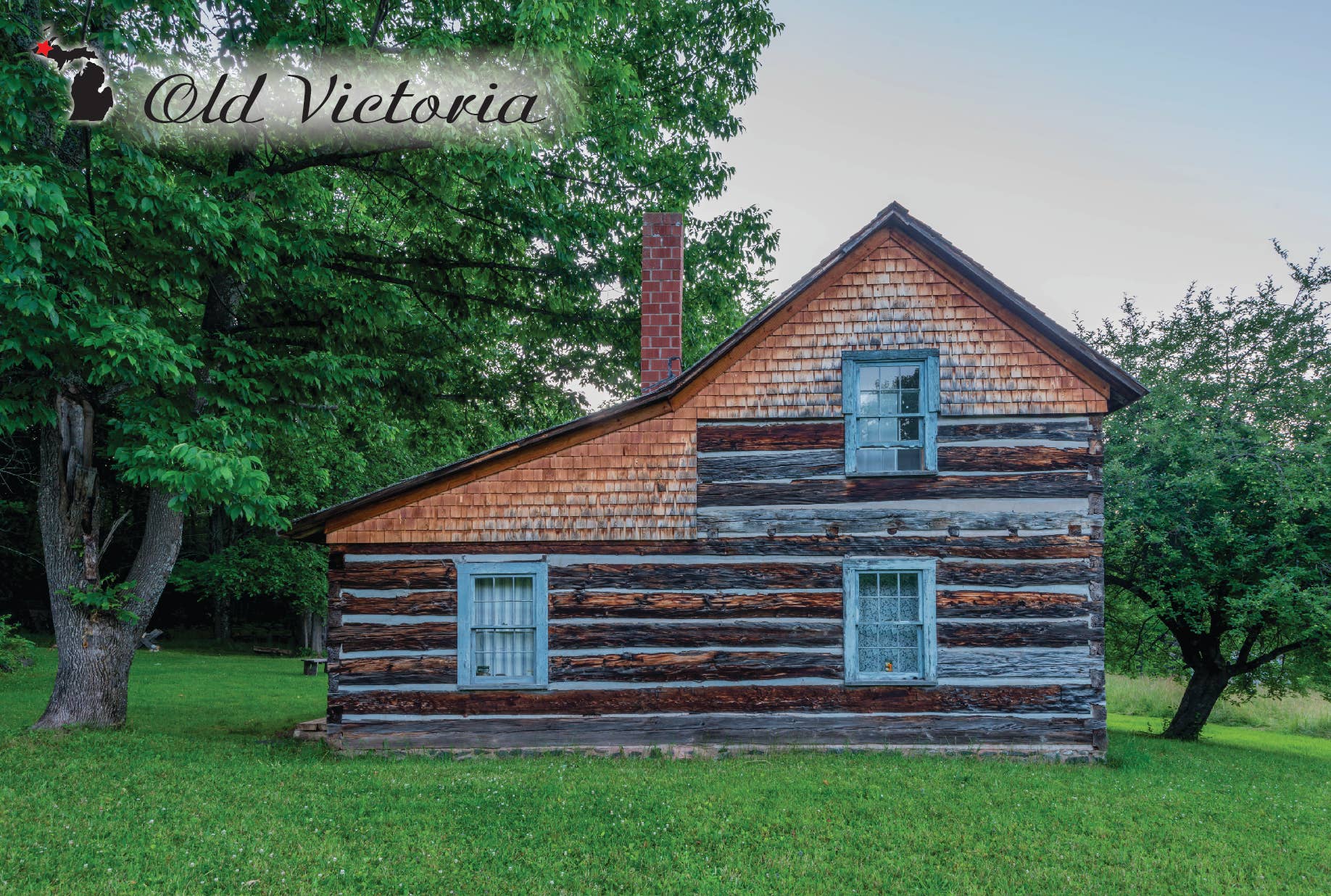 OLD VICTORIA - Michigan Postcard
