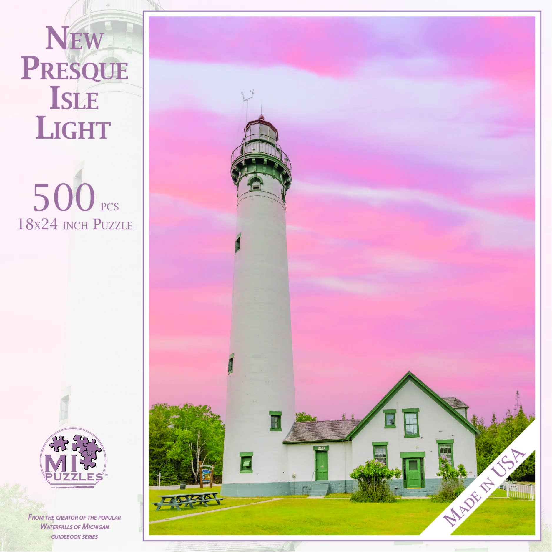 New Presque Isle Light - 500 Piece Puzzle