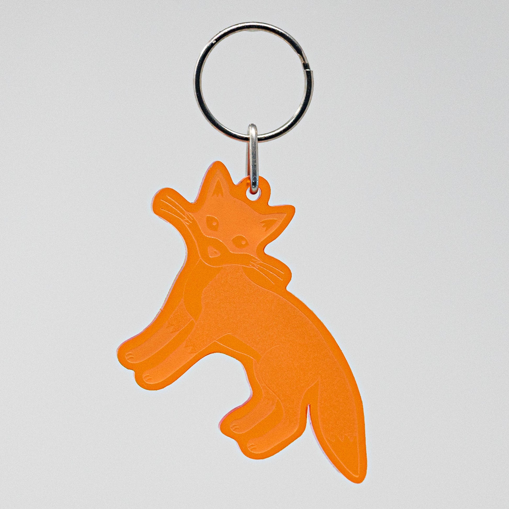 Fox Acrylic Keychain - For Nature Lovers!