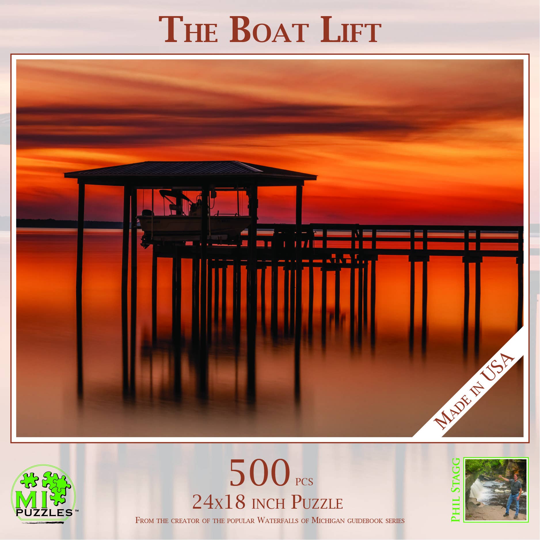 Image of The Boat Lift - 500 Piece Puzzle