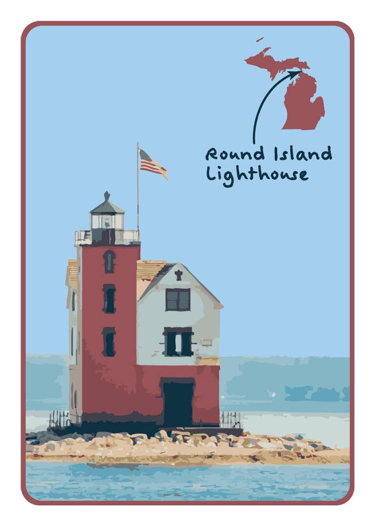 Image of MICH MATCH - LIGHTHOUSE EDITION - Educational Matching Game