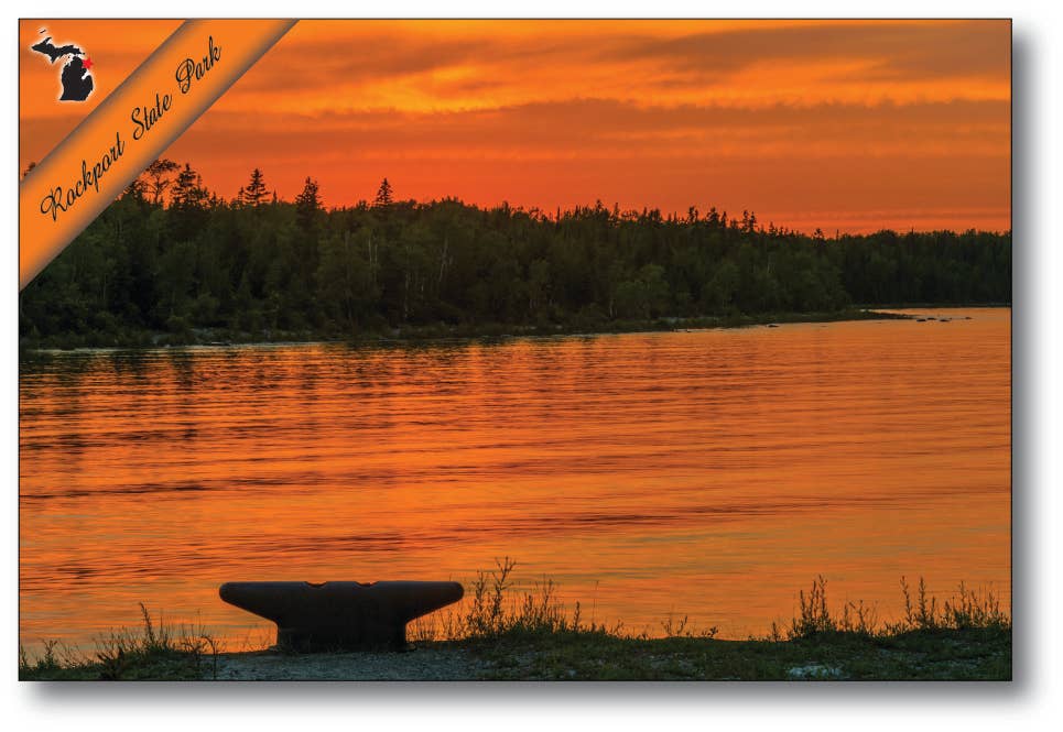 Image of ROCKPORT STATE PARK - Michigan Postcard