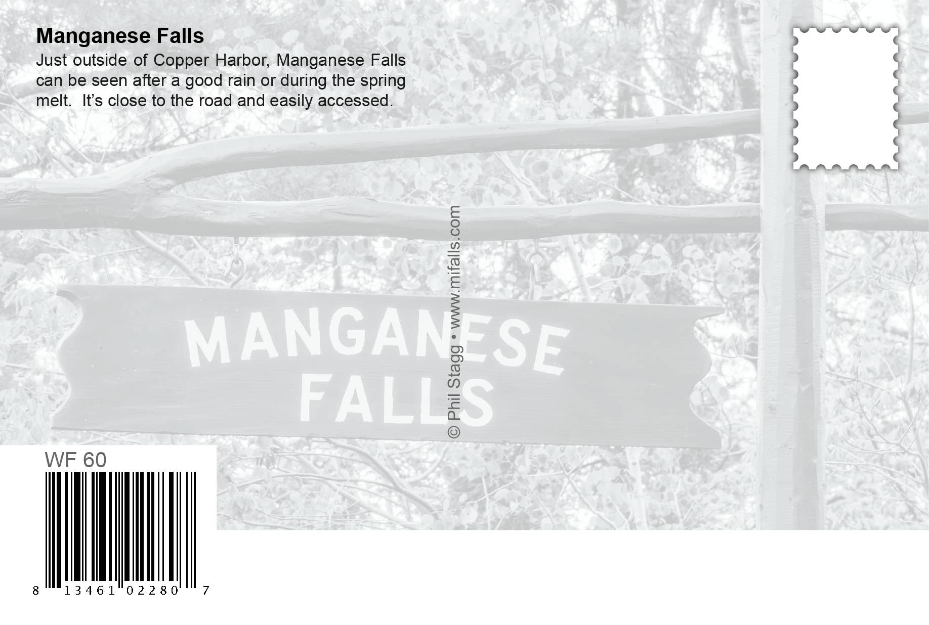 Manganese Falls | Postcard