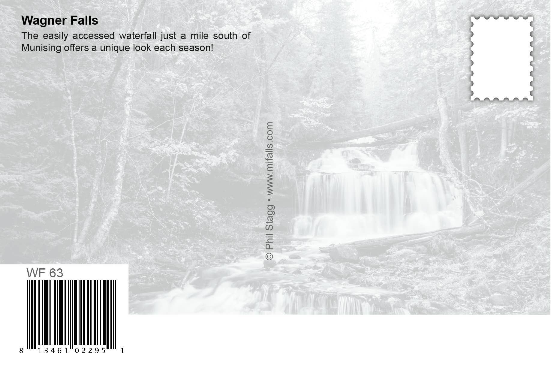 Wagner Falls | Postcard