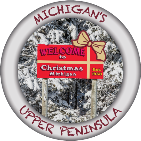 WELCOME TO CHRISTMAS | 3" BUTTON MAGNET