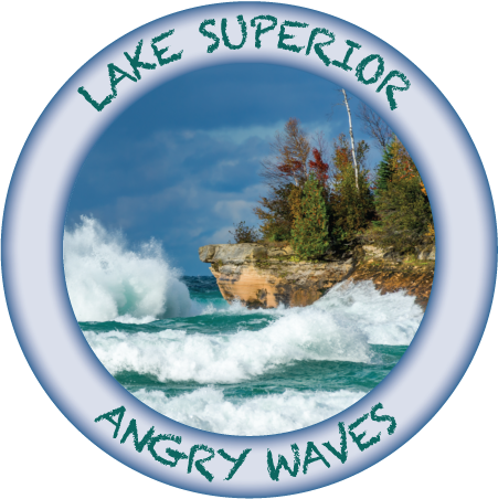 LAKE SUPERIOR | 3" BUTTON MAGNET