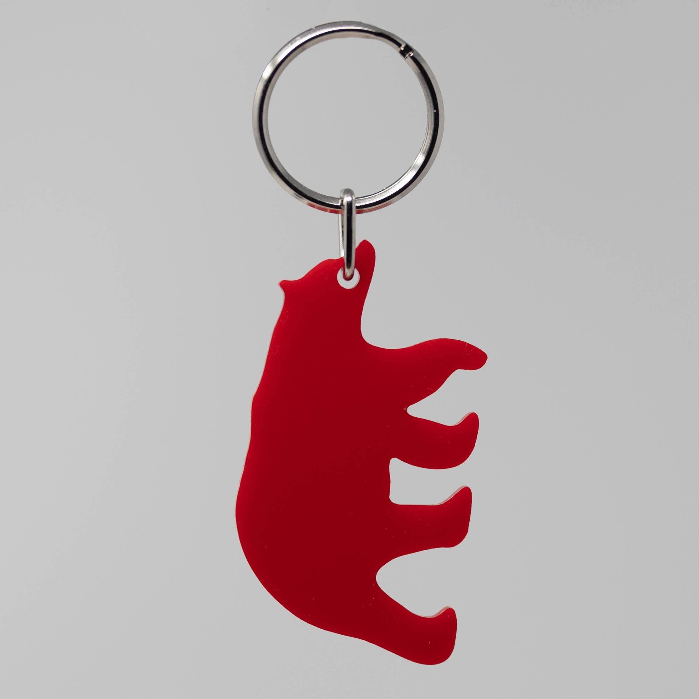 Image of Black Bear - Acrylic Keychain - Perfect for Nature Lovers