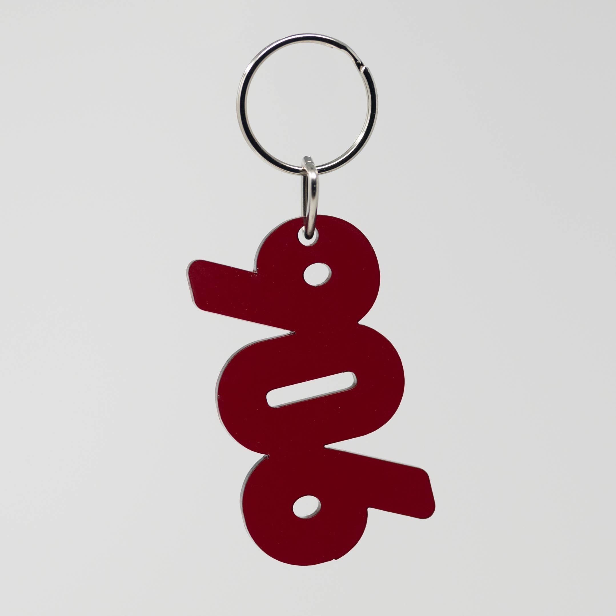 Image of 906 - Acrylic Keychain - Upper Peninsula - MI - Area Code
