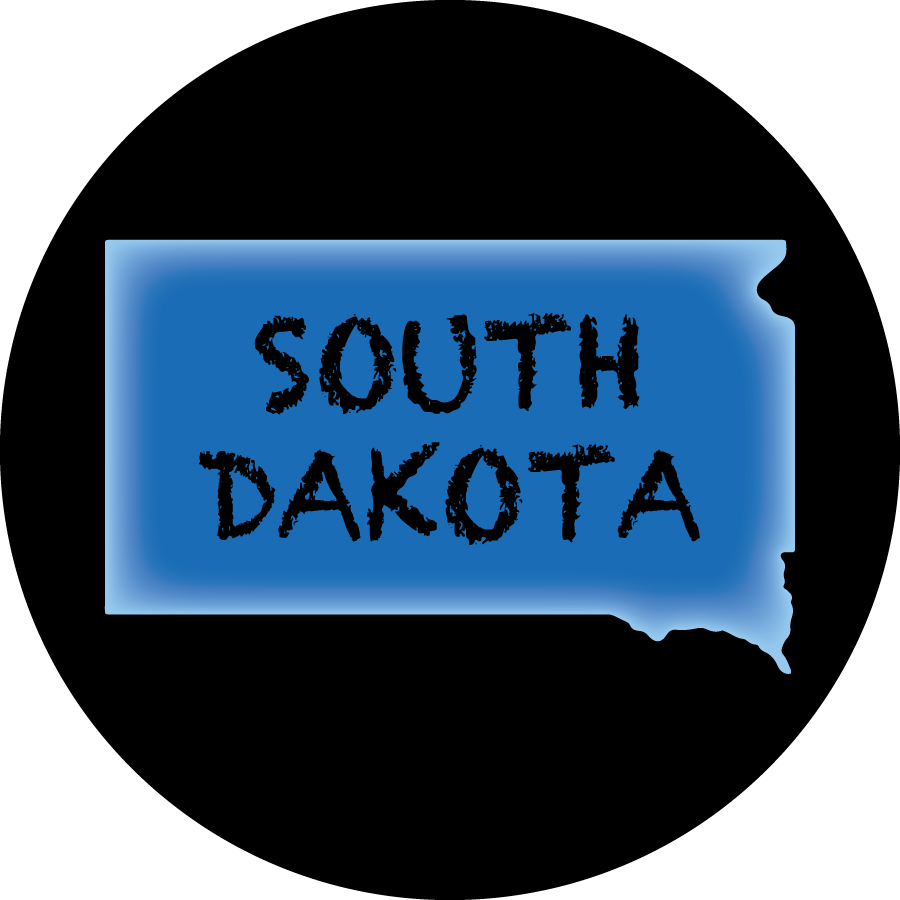 Image of SOUTH DAKOTA - FLEXIBLE MAGNET
