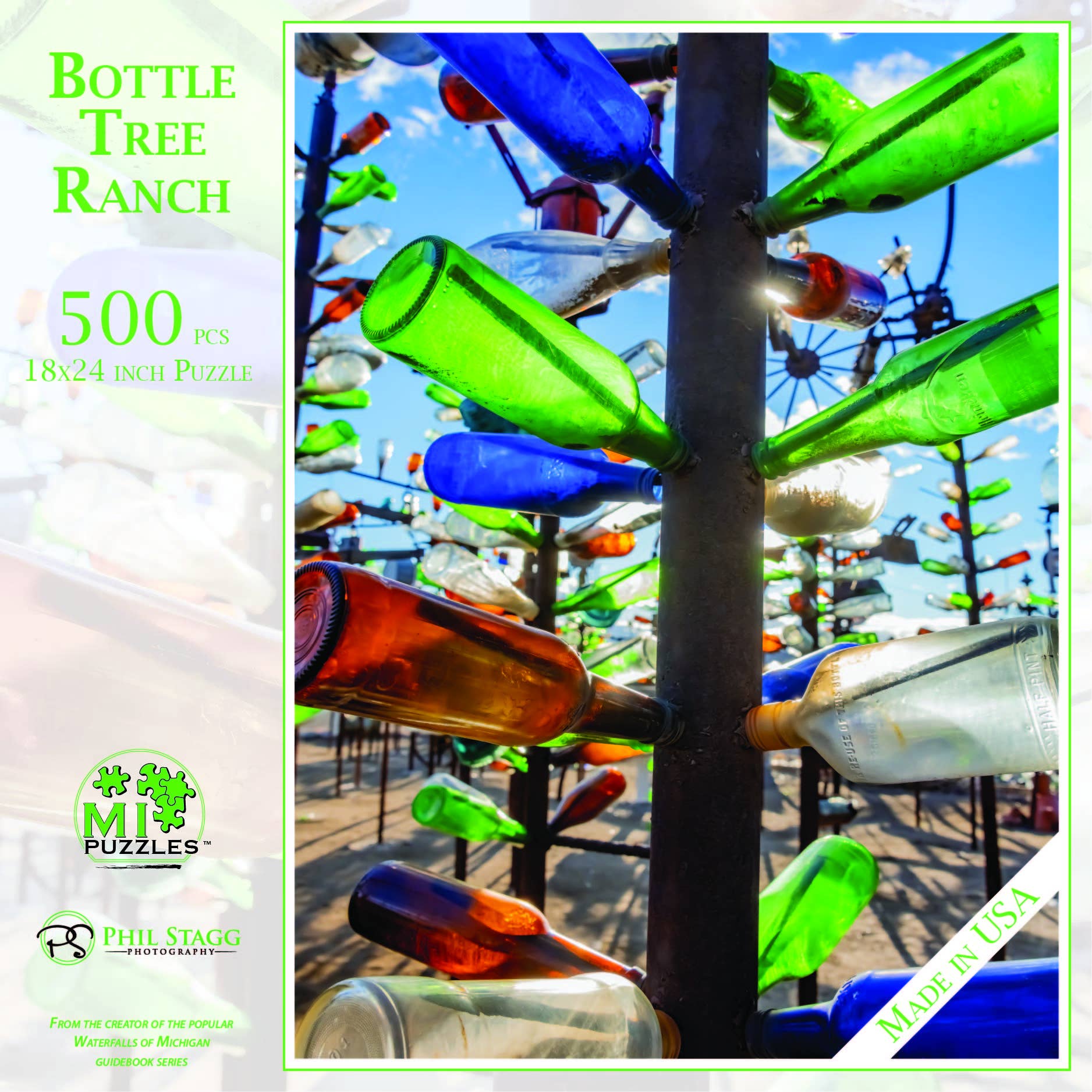 Bottle Tree Ranch - Route 66 - 500 Piece California Puzzle
