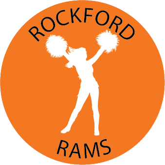 ROCKFORD RAMS | CHEER TEAM | 2.25" BUTTON MAGNET
