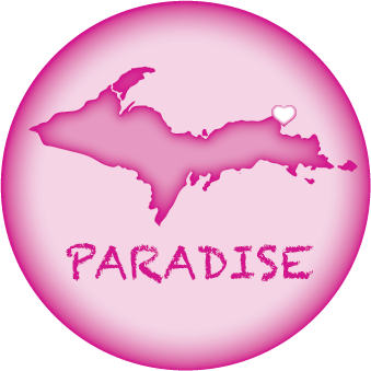 PARADISE, MI | 2.25" BUTTON MAGNET