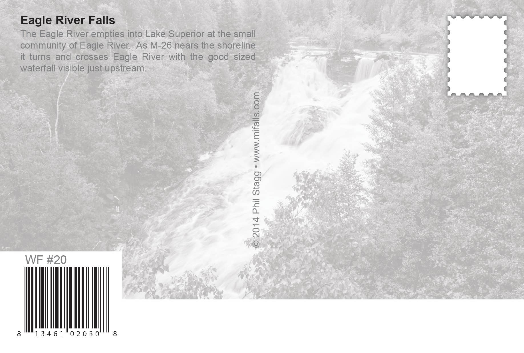 Image of Eagle River Falls | Postcard