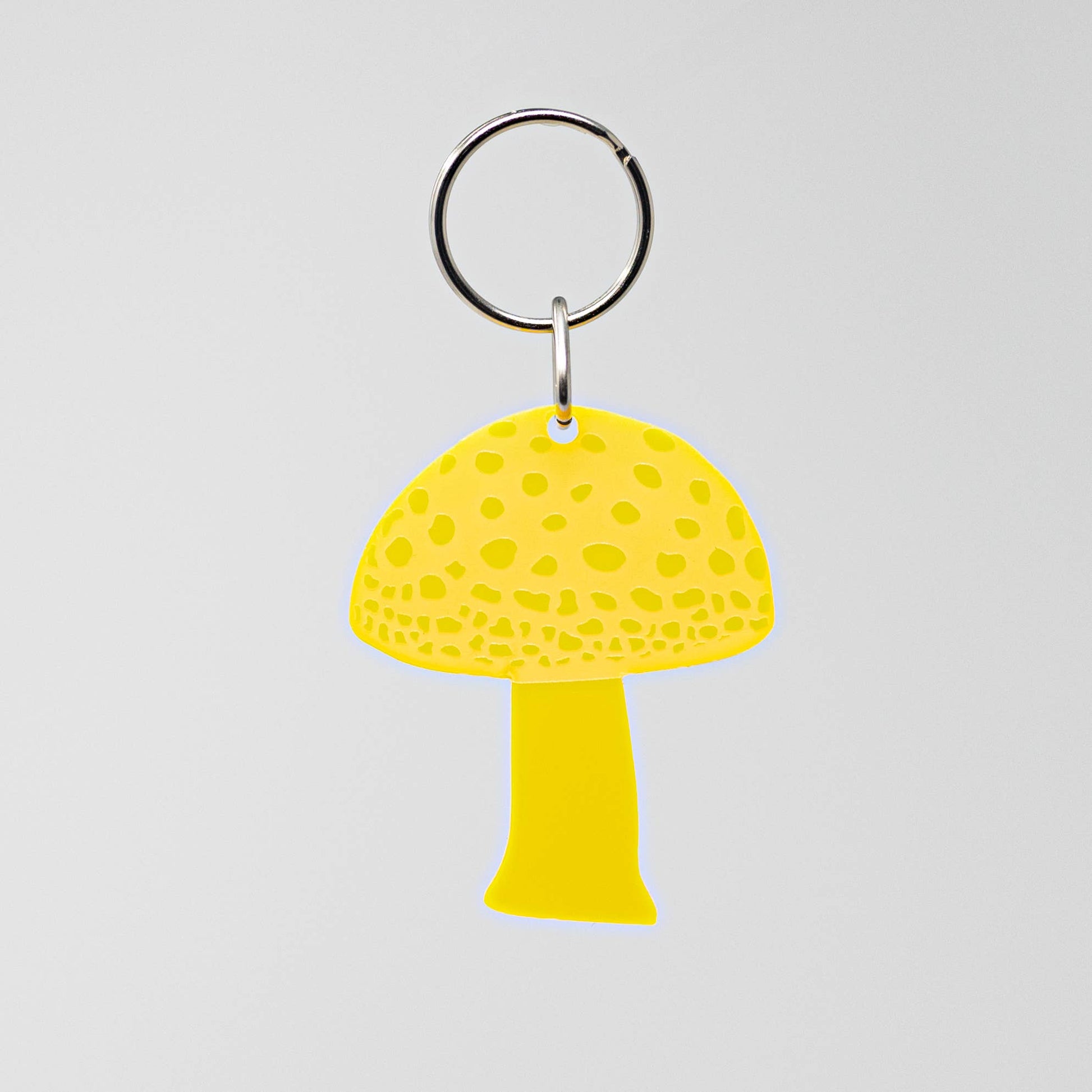 Mushroom - Acrylic Keychain - Perfect for Forest Enthusiasts