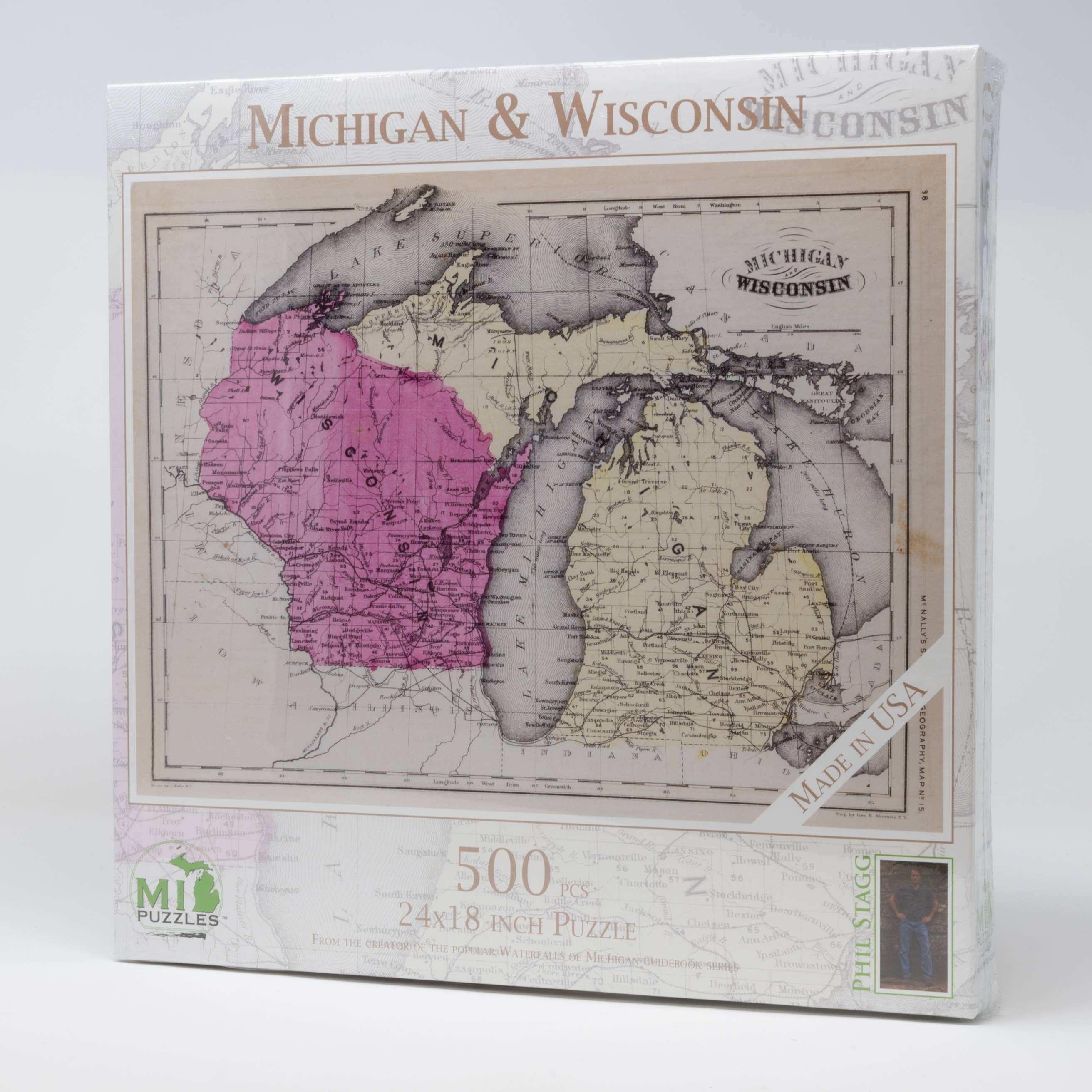 Image of Michigan & Wisconsin - 500 Piece Puzzle