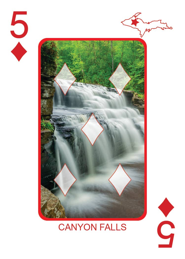 Image of YOOPER CARDS - Playing Cards - Euchre Friendly