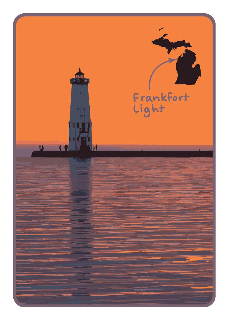 Image of MICH MATCH - LIGHTHOUSE EDITION - Educational Matching Game