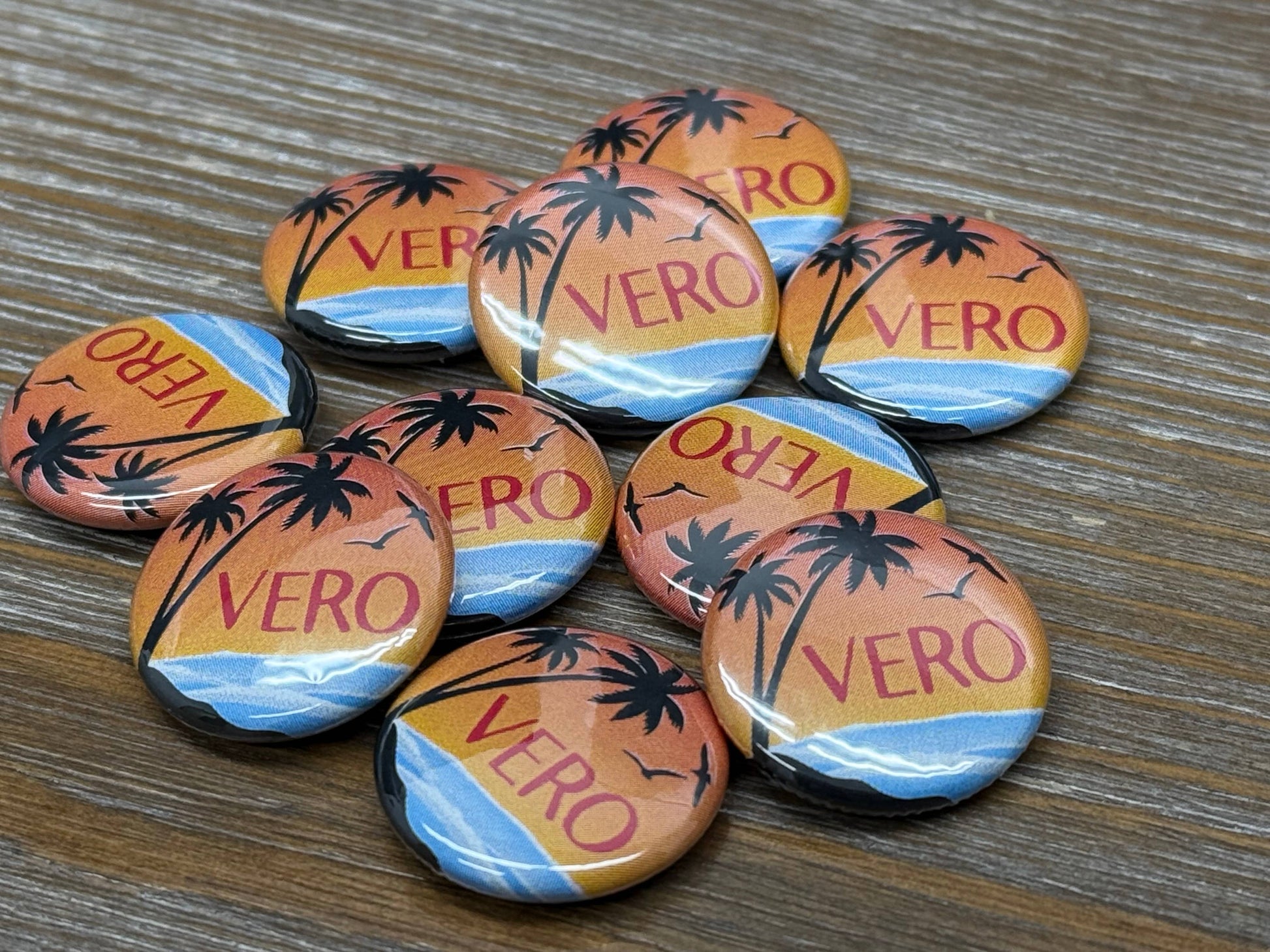 VERO PINS - PALMS W/SUNSET