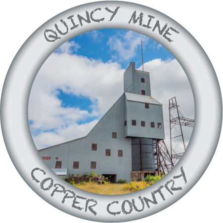 QUINCY MINE | 3" BUTTON MAGNET