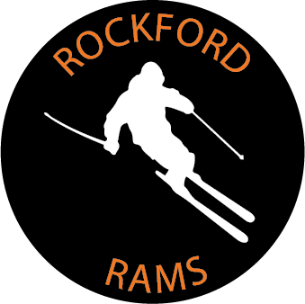 ROCKFORD RAMS | SKI TEAM | 2.25" BUTTON MAGNET