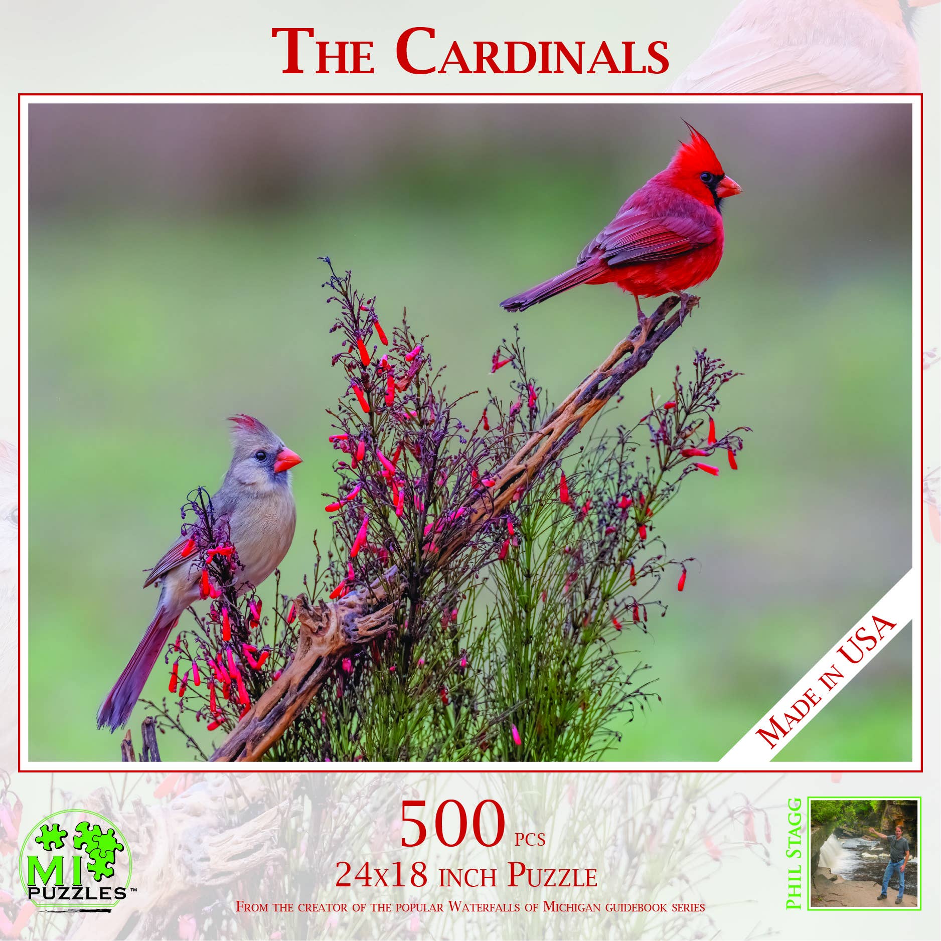 Northern Cardinals - 500 Piece Puzzle