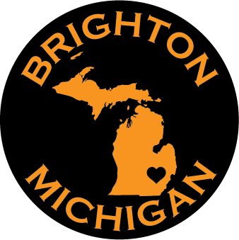 BRIGHTON MICHIGAN | 2.25" BUTTON MAGNET