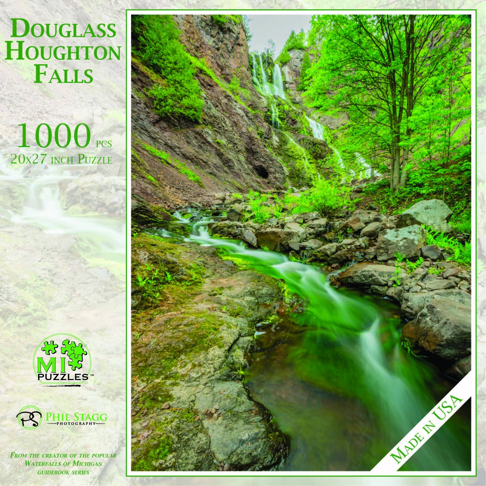 Image of Douglas Houghton Falls - 1000 Piece Michigan Puzzle