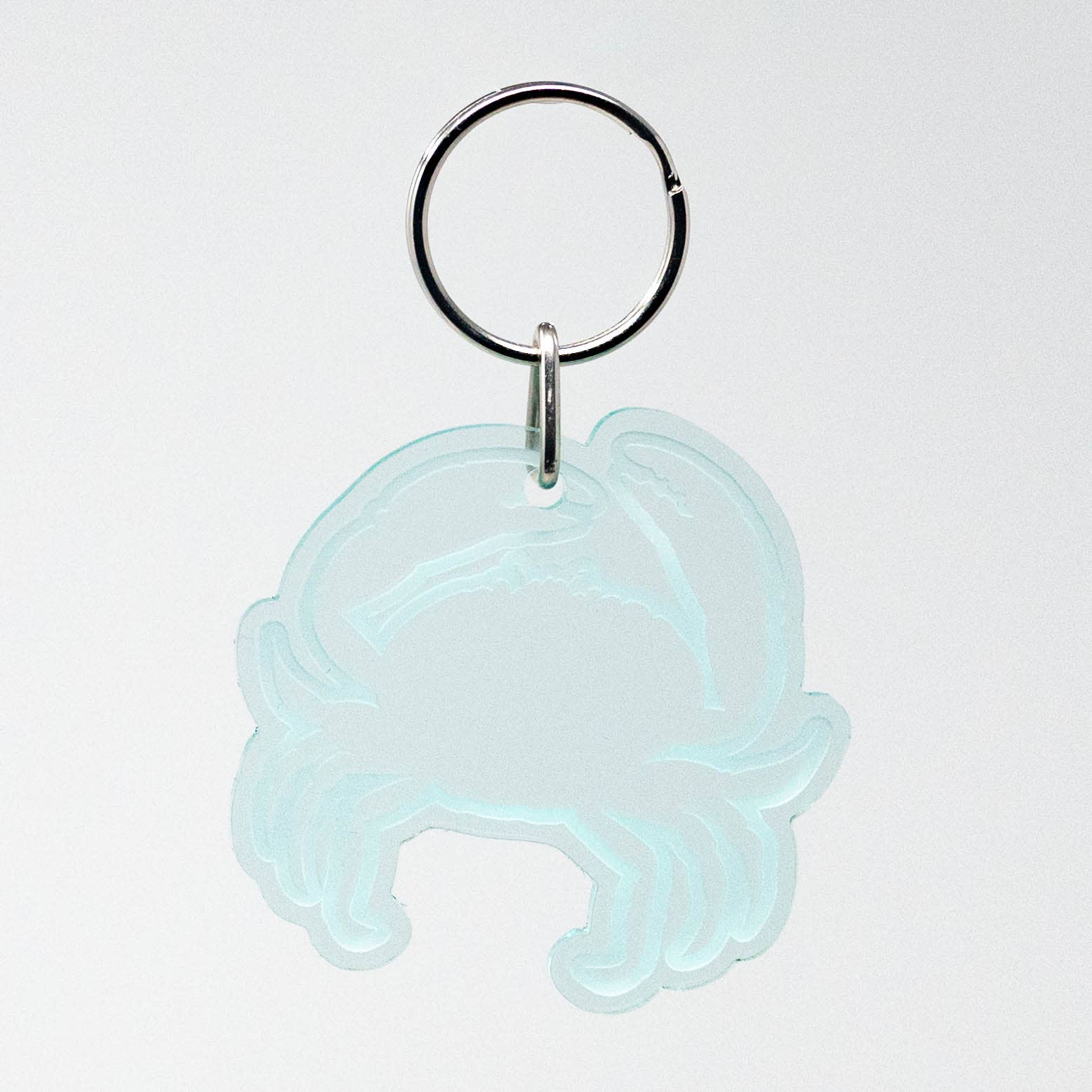 Crab - Acrylic Keychain - Perfect for Ocean Lovers!