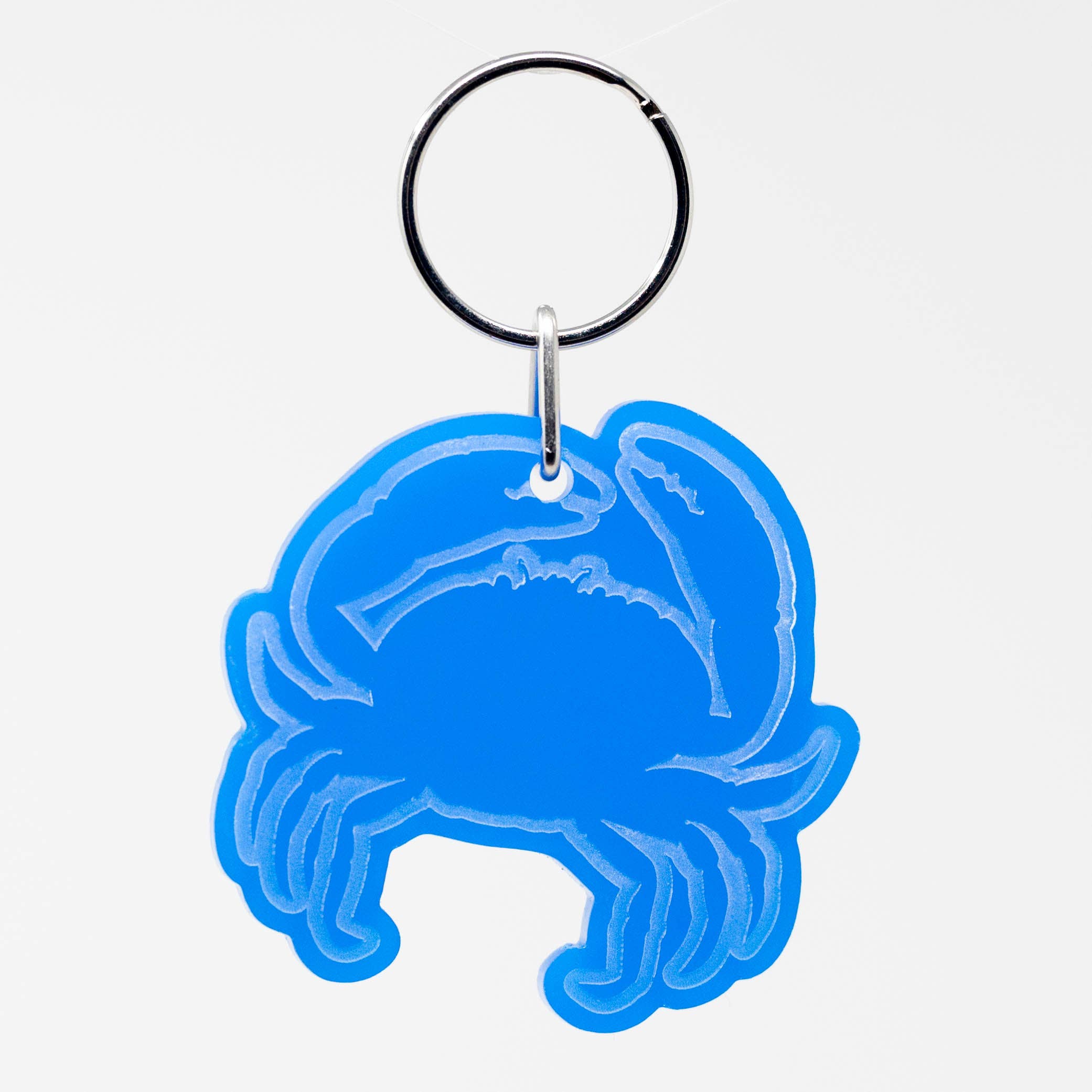 Image of Crab - Acrylic Keychain - Perfect for Ocean Lovers!