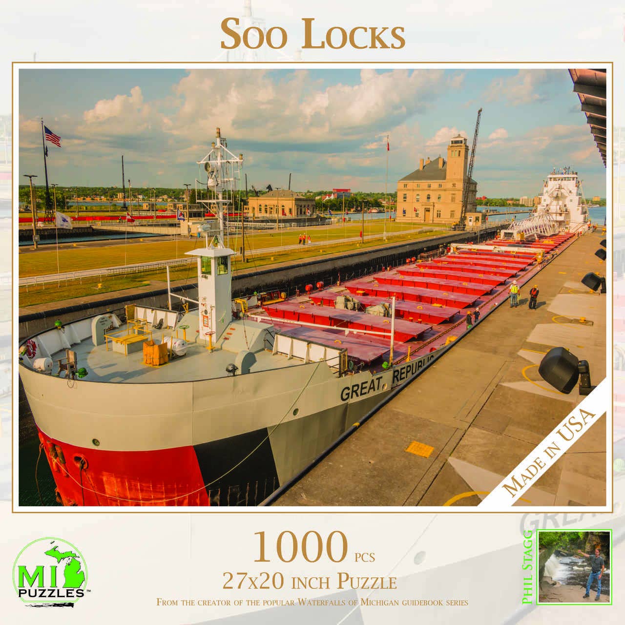 Soo Locks - 1000 Piece Puzzle
