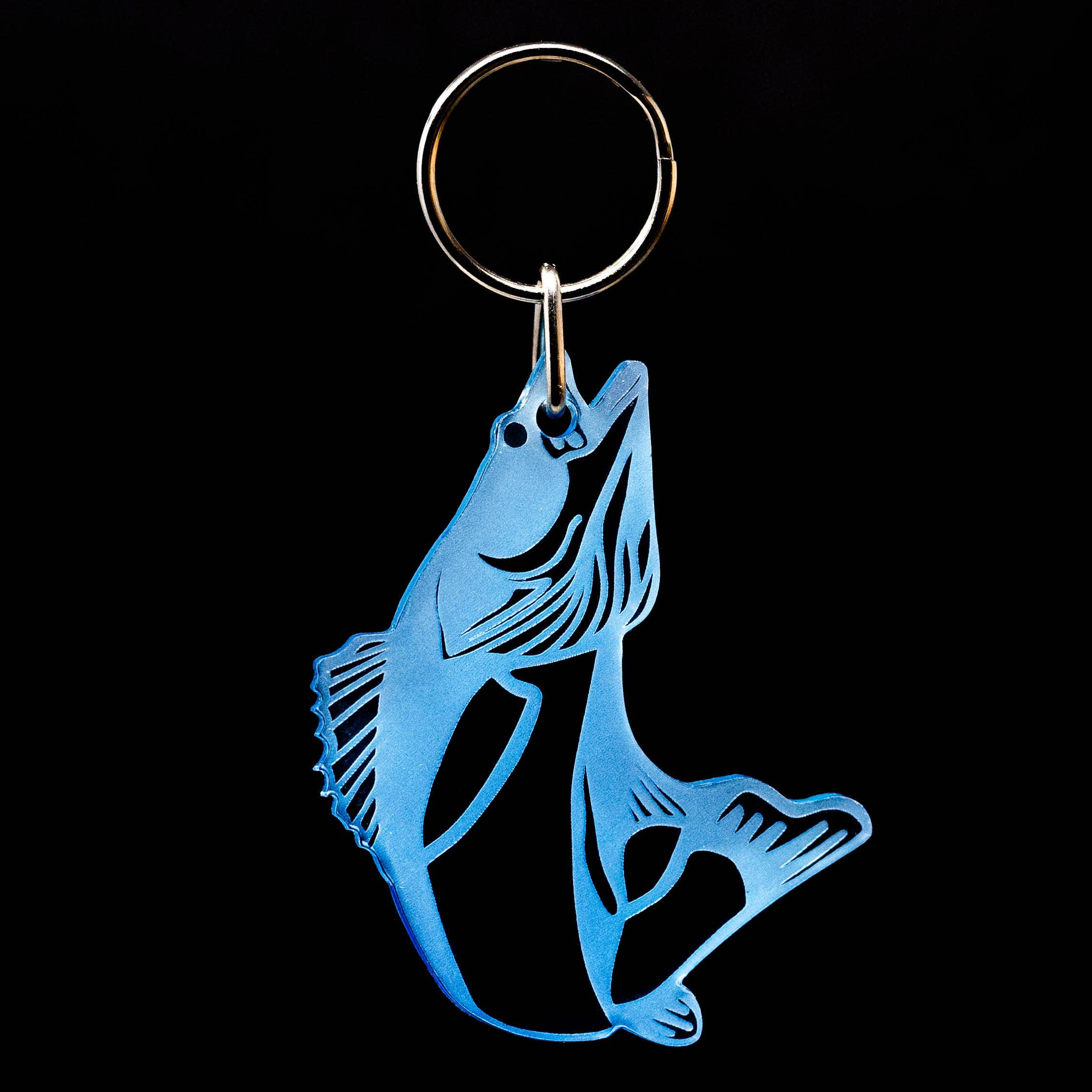 Image of Walleye - Acrylic Keychain - Perfect Gift for Fishing Lovers