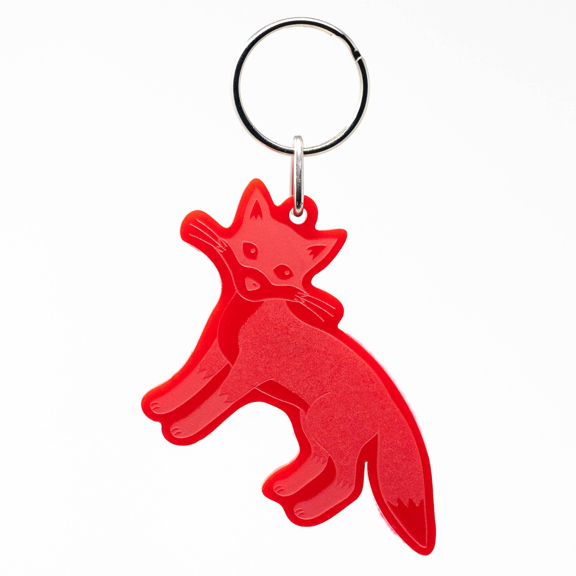 Image of Fox Acrylic Keychain - For Nature Lovers!