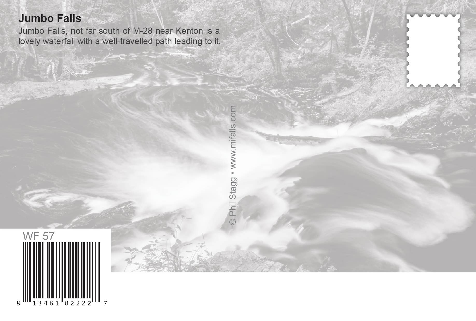 Jumbo Falls | Postcard