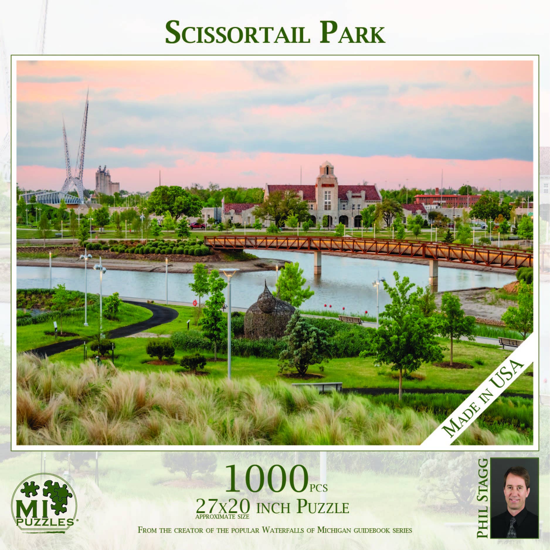 SCISSORTAIL PARK - 1000 Piece Puzzle