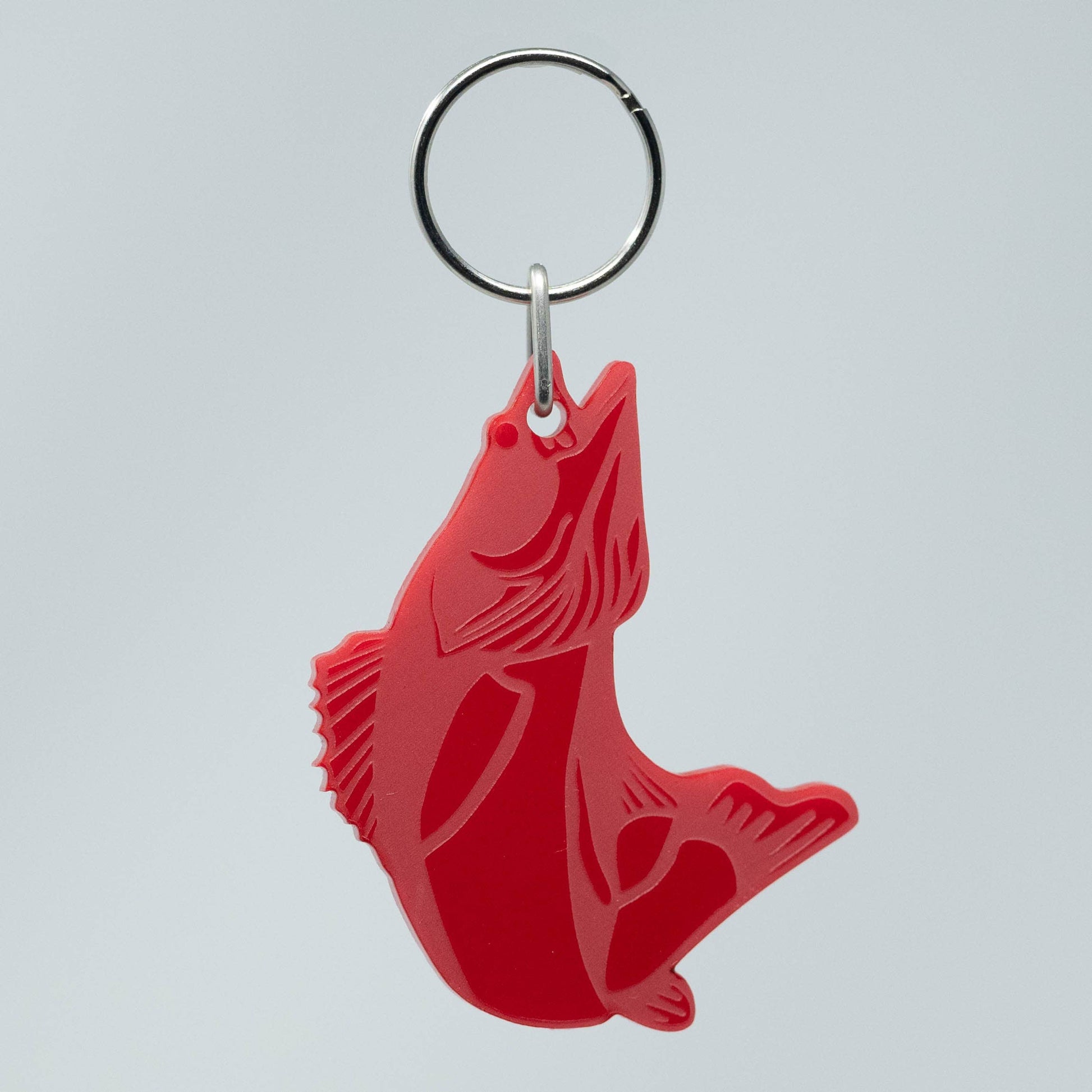 Walleye - Acrylic Keychain - Perfect Gift for Fishing Lovers