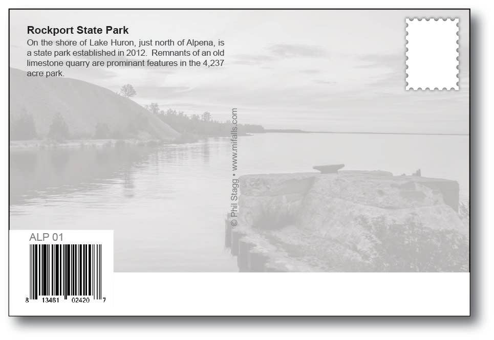 ROCKPORT STATE PARK - Michigan Postcard