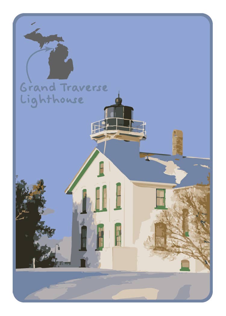 MICH MATCH - LIGHTHOUSE EDITION - Educational Matching Game