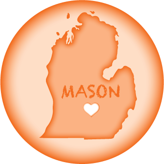 MASON, MI | 2.25" BUTTON MAGNET