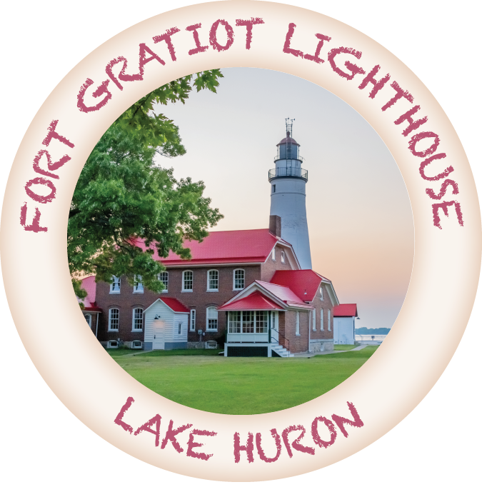 Image of FORT GRATIOT LIGHTHOUSE - 2 1/4