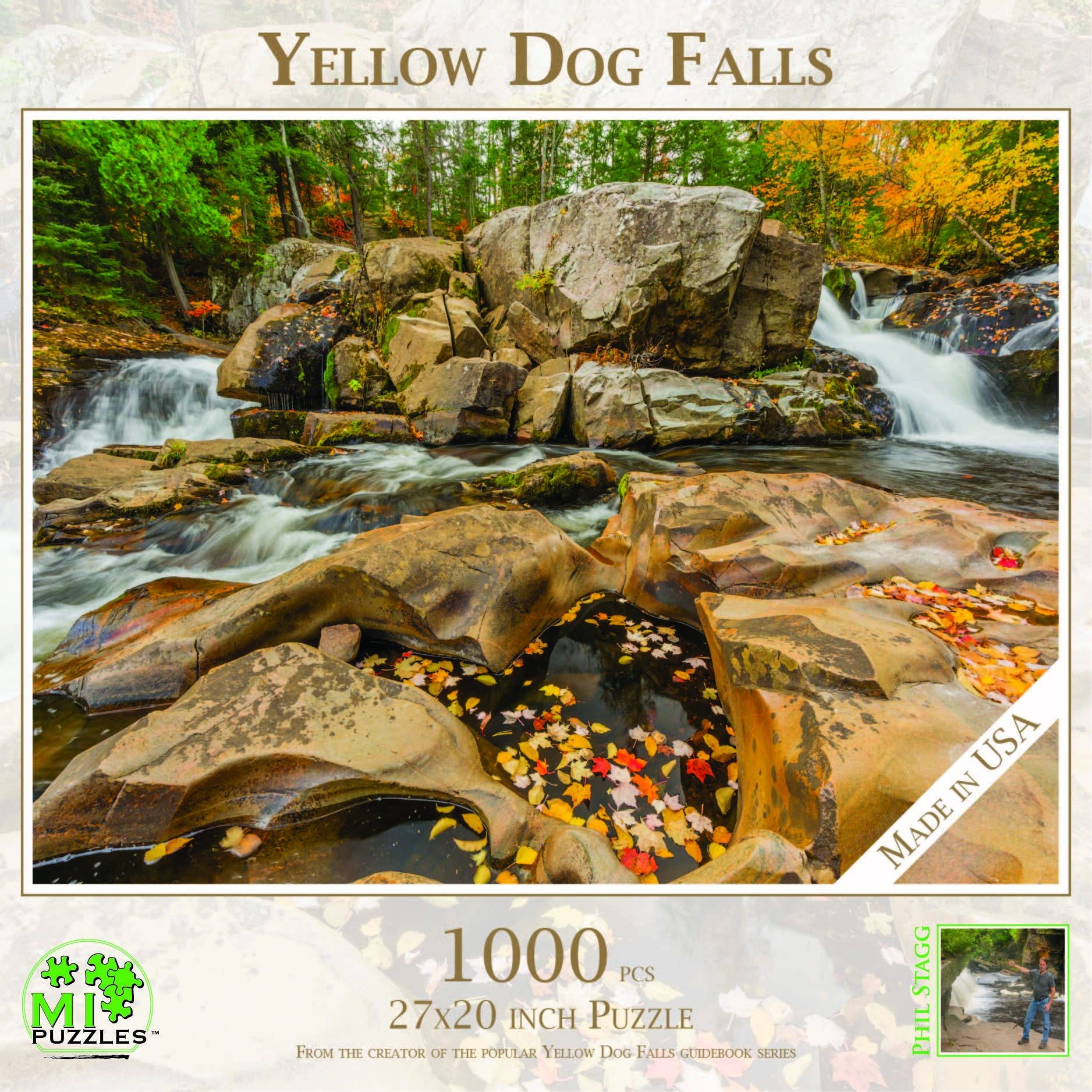 Yellow Dog Falls - 1000 Piece Puzzle