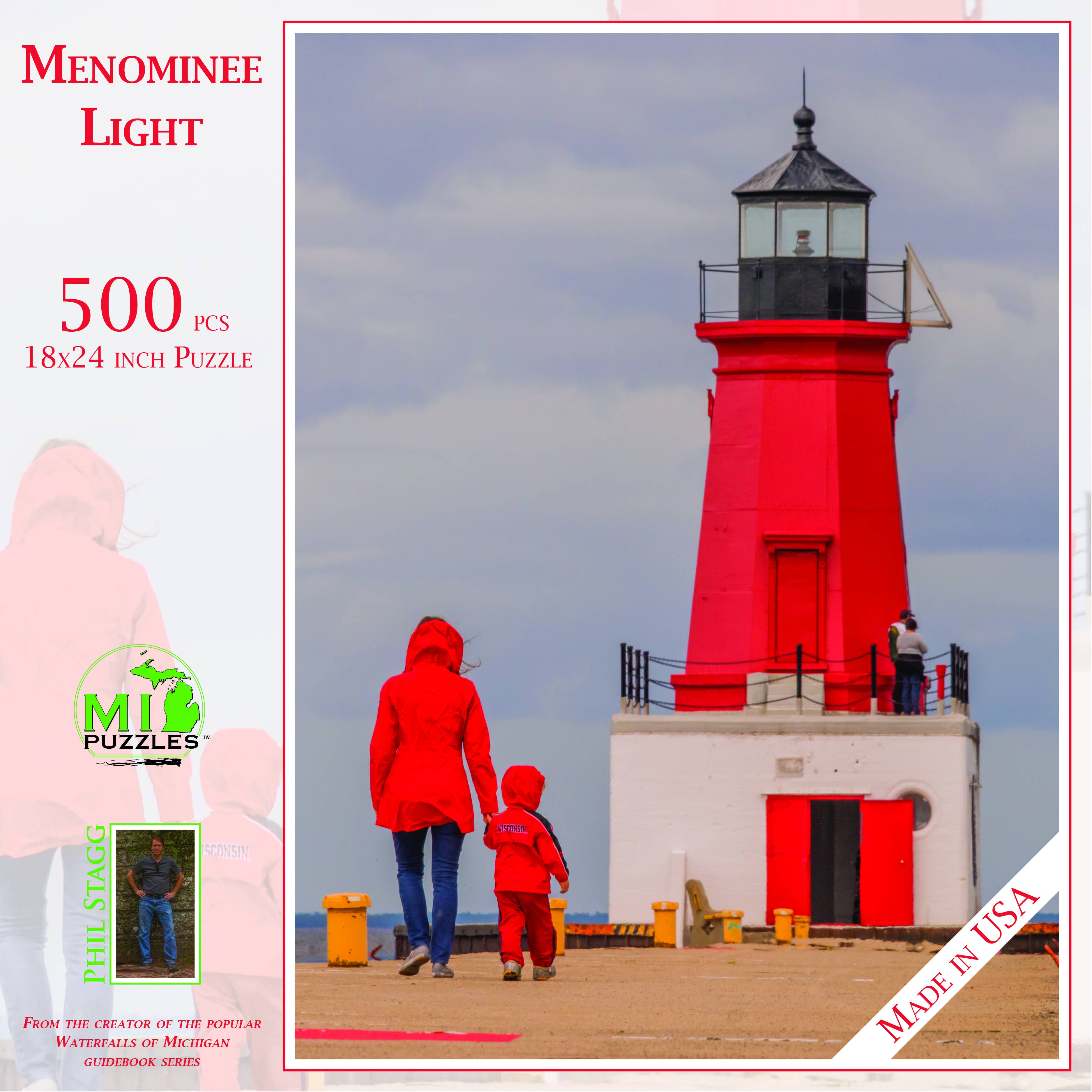 Image of Menominee Light - 500 Piece Puzzle