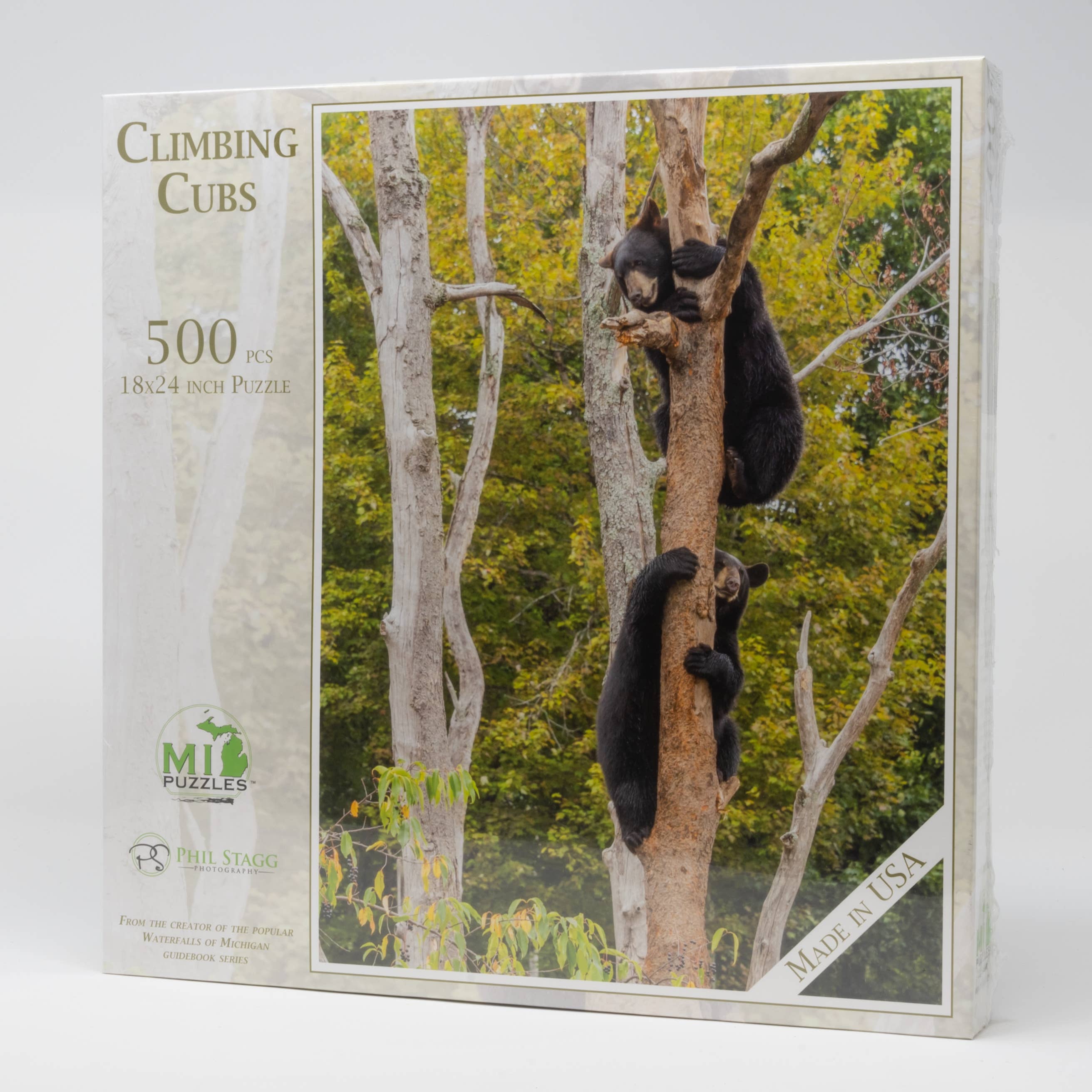 Image of Climbing Cubs - 500 Piece Puzzle
