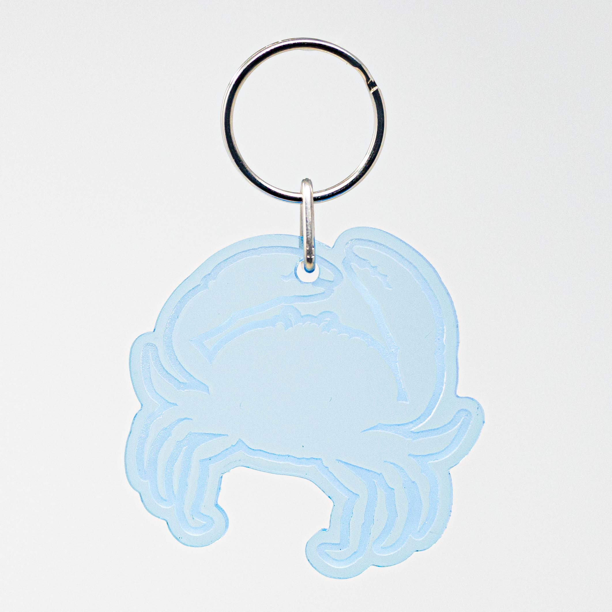 Image of Crab - Acrylic Keychain - Perfect for Ocean Lovers!